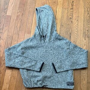 PINK Victoria's Secret Marled Gray Crewneck Hoodie